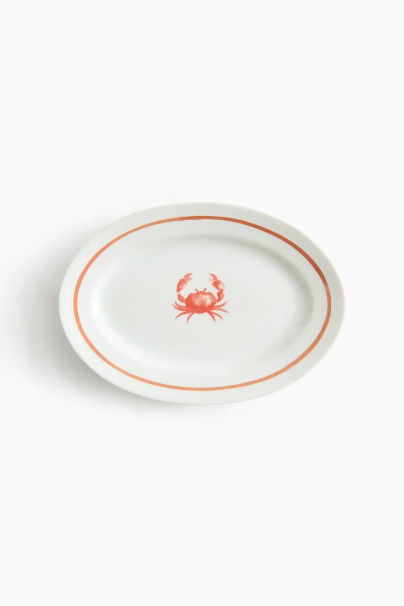 H&M Porcelain serving plate